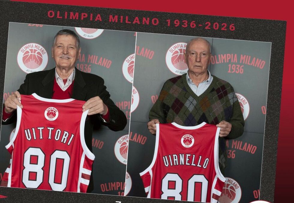 Olimpia Milano, la storia di Gabriele Vianello e di Paolo Vittori: destini incrociati