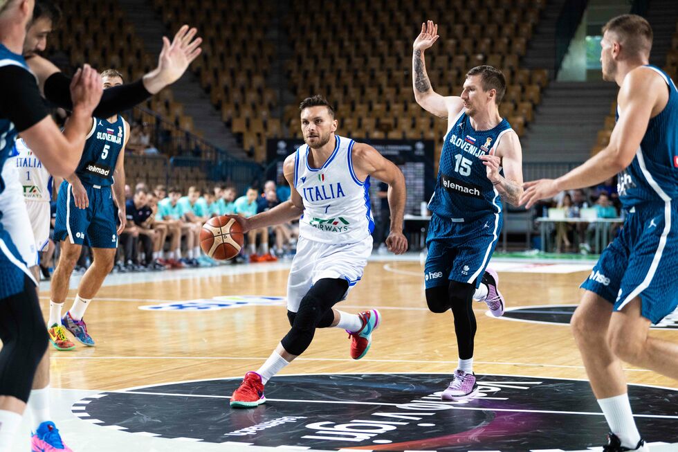 L'Italia vince contro la Slovenia per 83-86 in amichevole a Lubiana