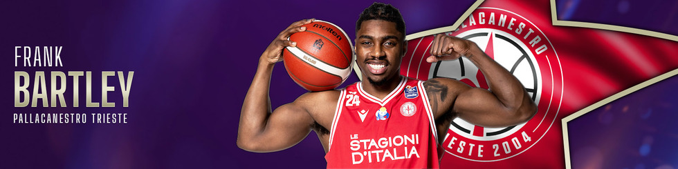 Frank Bartley IV Italy Serie A Allianz Pallacanestro Trieste 19.5 PPG 2.6  APG 1.5 SPG Scoring Leader 