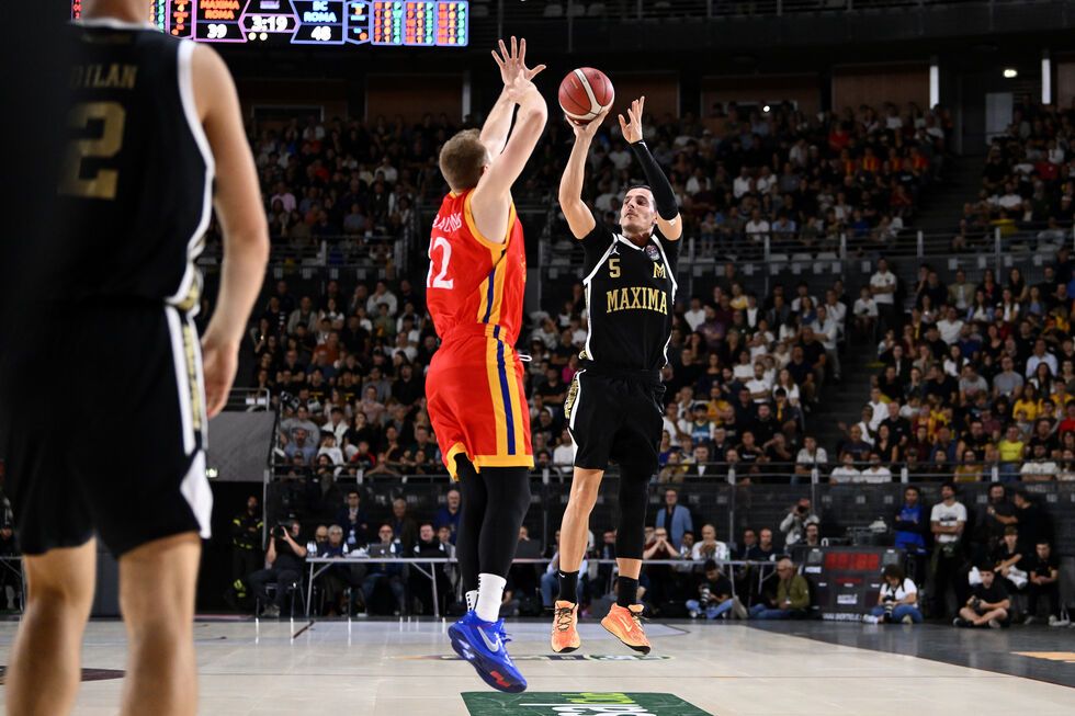 Bertram Derthona Tortona - Maxima Roma (domenica alle 19.00, live su LBATV) chiude la 4ª giornata di LBA Serie A SisalClub 2026/27