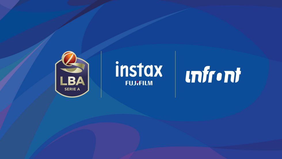 Fujifilm Instax si conferma Official Partner della Lega Basket Serie A per la stagione 2025/26