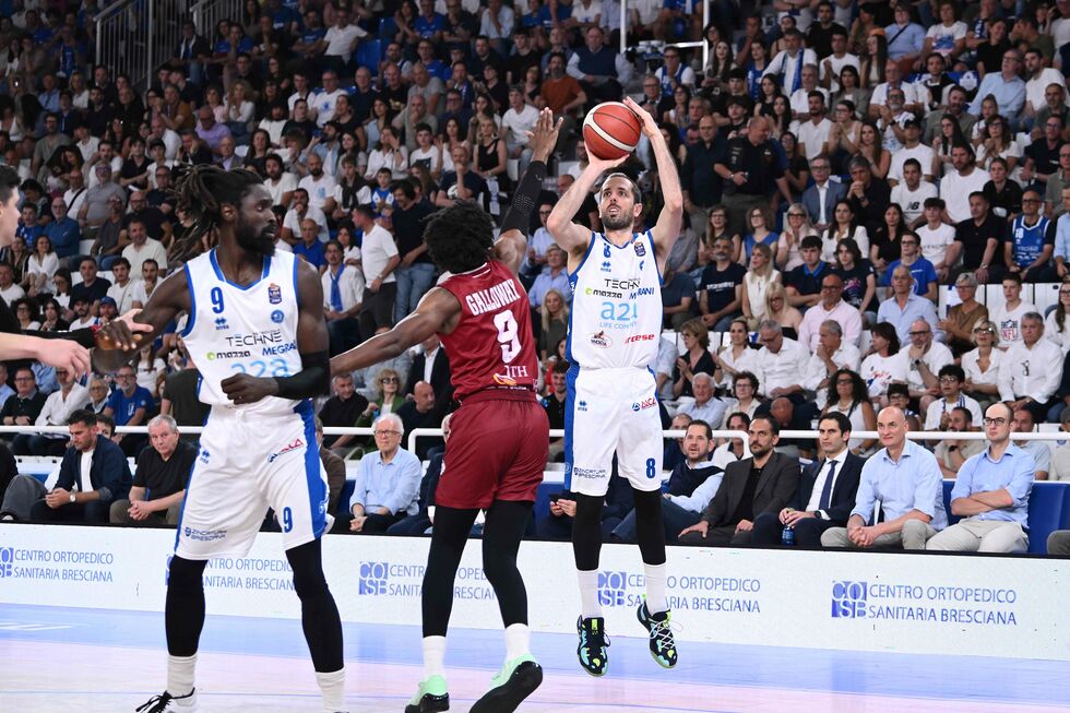 La Germani Brescia piega la Trapani Shark anche in Gara 3 e vola alle LBA Finals Unipol 2025