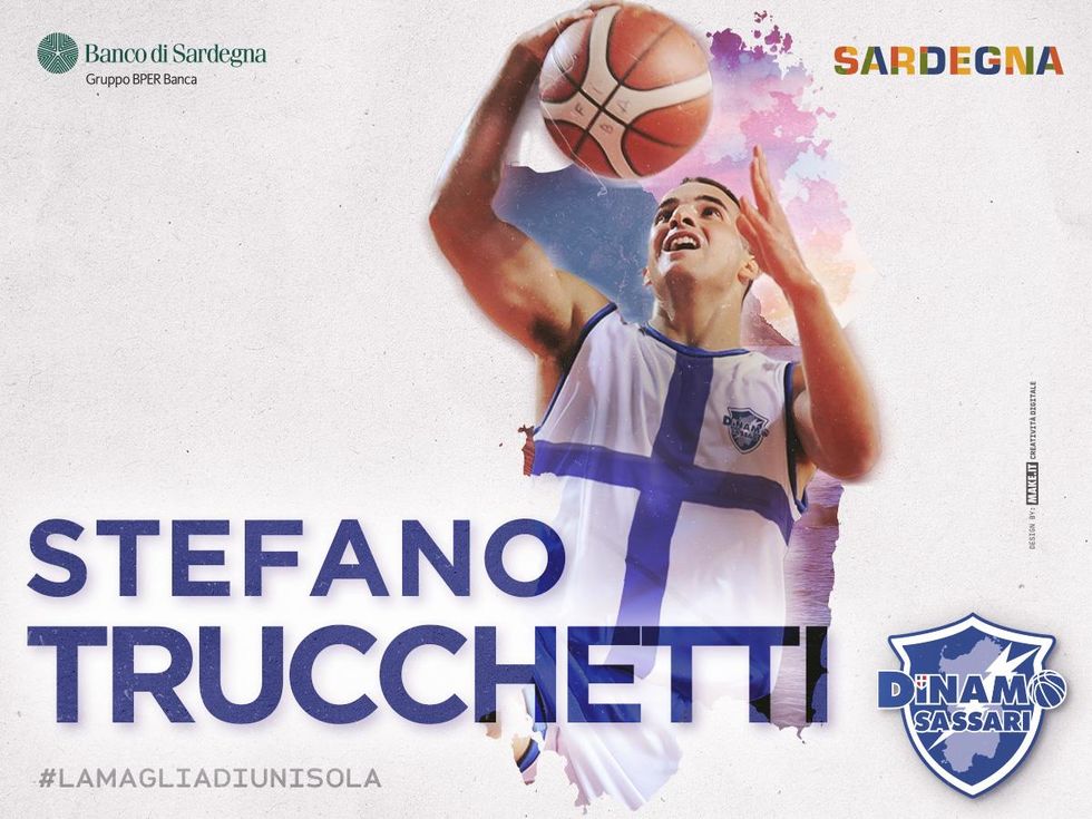 Il Banco di Sardegna Sassari annuncia la firma del giovane playmaker Stefano Trucchetti