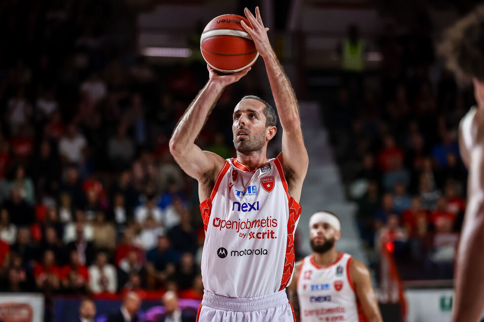 Openjobmetis Varese, Amedeo Della Valle ha riportato una lesione di secondo grado al bicipite femorale