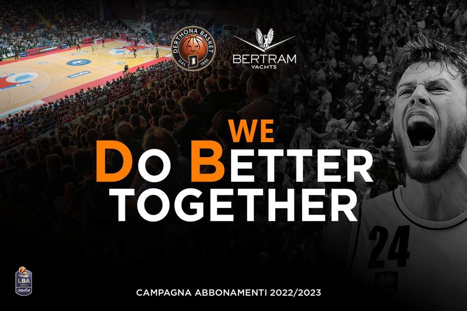Bertram Tortona, via alla prima fase della campagna abbonamenti "We Do Better Together"